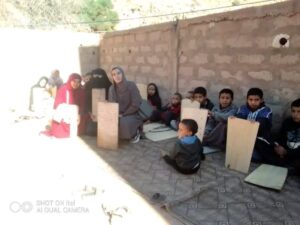 نشاط حفر الابار وتصليح المساجد